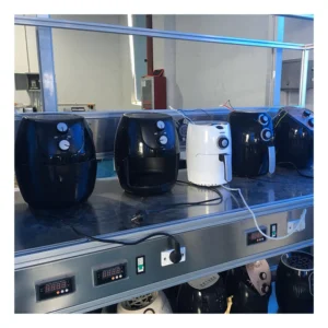 8L Visual Transparent Electric Air Fryer Oven Multifunction LCD/LED Digital Touch Screen Big Cooker Oil Free Oilless  CV-F032