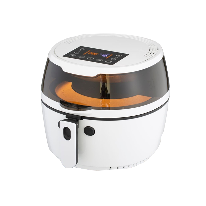 8L Visual Transparent Electric Air Fryer Oven Multifunction LCD/LED Digital Touch Screen Big Cooker Oil Free Oilless  CV-F032
