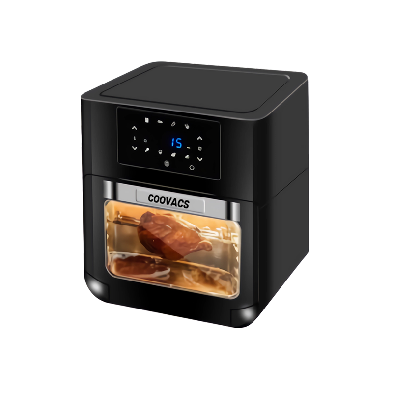 Luxury Electric Air Fryer Oven 12L Multifunction LCD/LED Digital Touch Screen Nonstick Cooker oil free oilless  CV-F9001